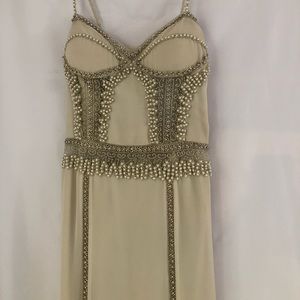 Ivory Vintage Prom Dress